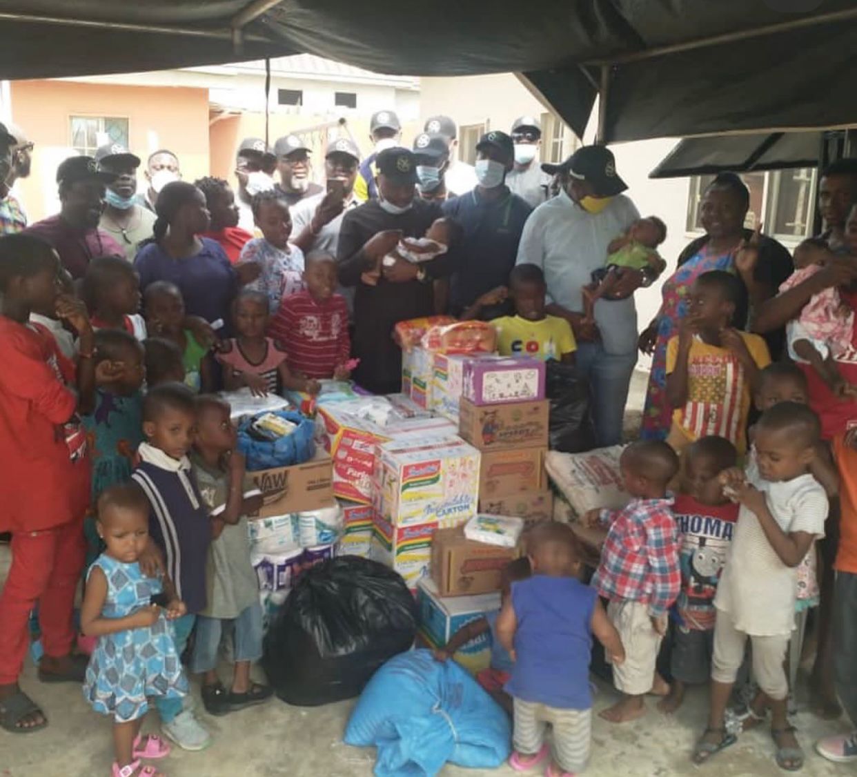 Humanitarian outreach — Etsako West