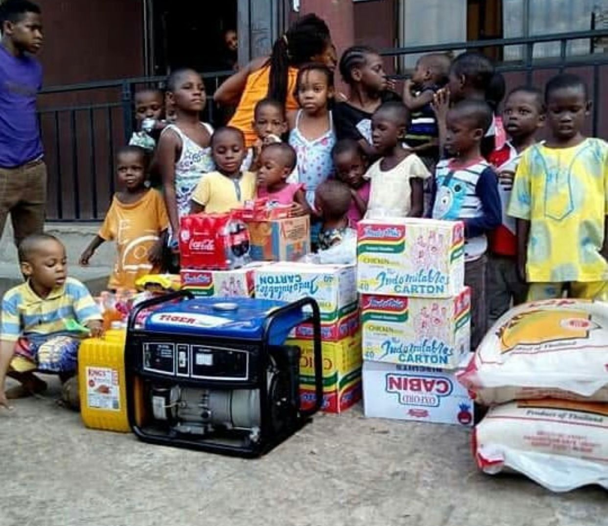 Humanitarian outreach — Etsako West